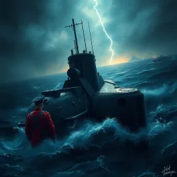 Silent Depths: U-Boat Odyssey - Text-based game