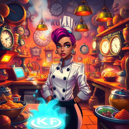 Chrono-Cuisine: Time-Tasting Madness - Text-based game