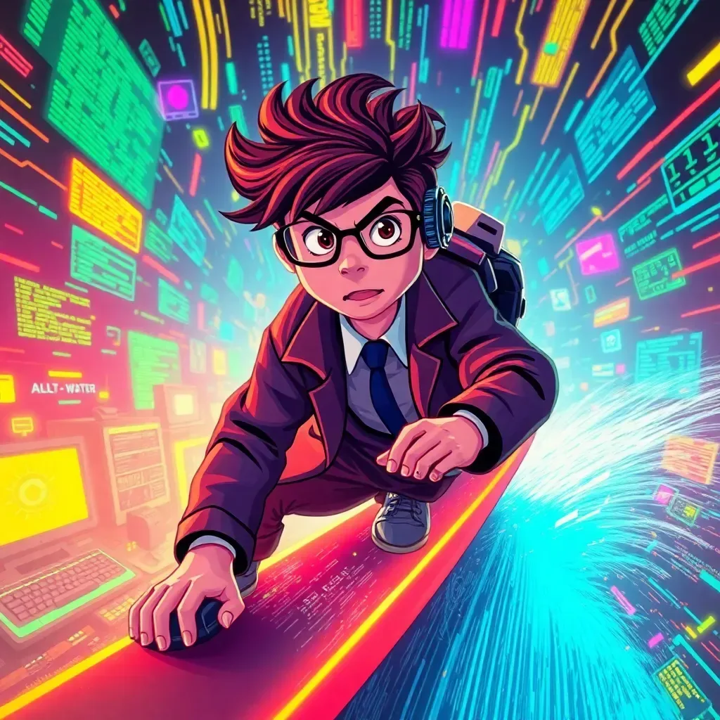 Gopher Surfing the Digital Abyss