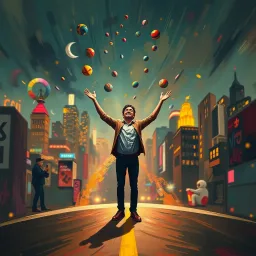 Life in the Balancing Act - Text-based game