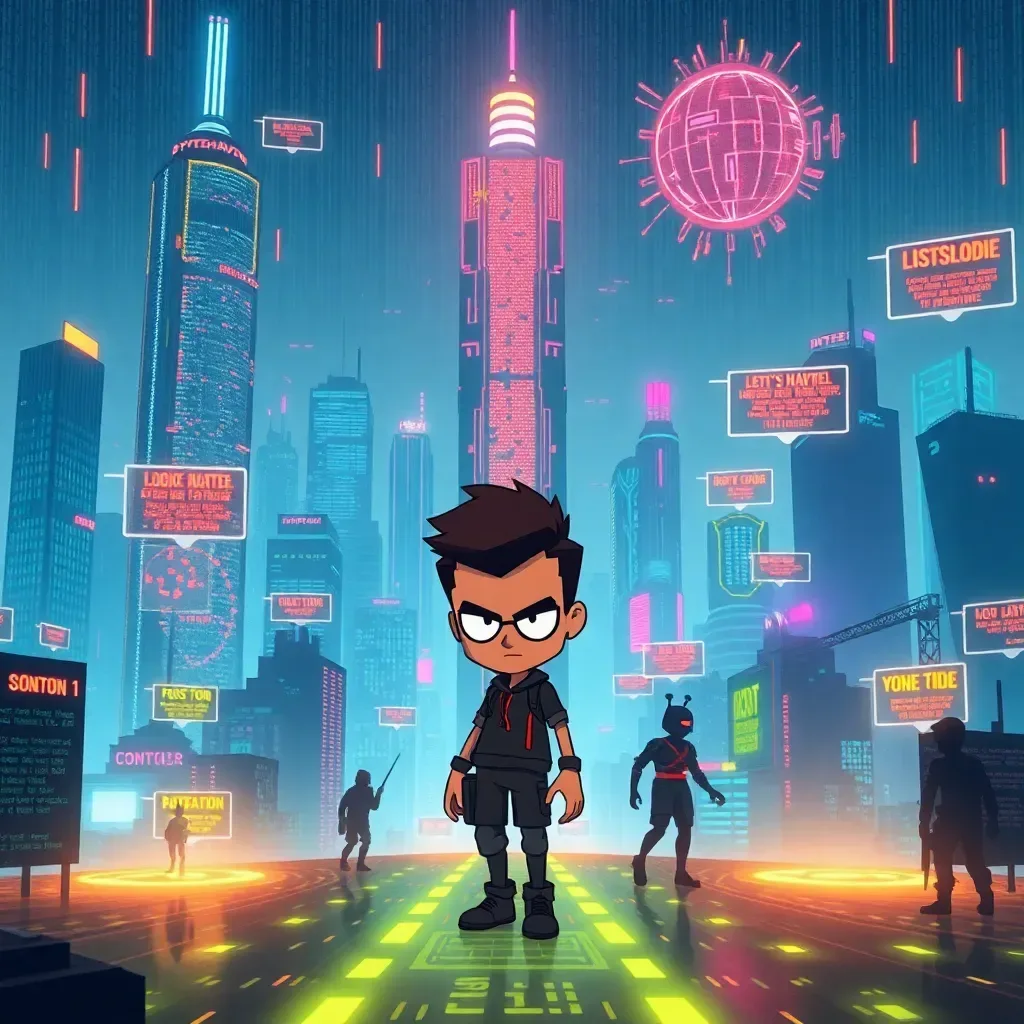 Byte Brawler: Glitch in the Code