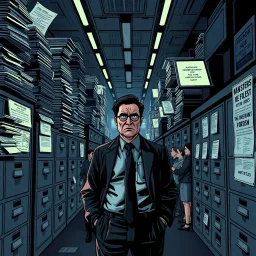 Bureaucracy Noir - Text-based game