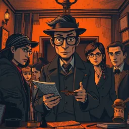 Whodunit: The Cipher Chronicles - Text-based game