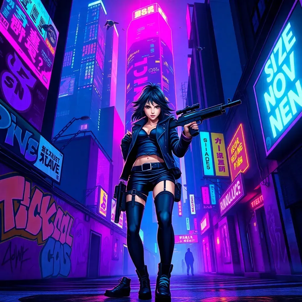 Neon Apocalypse: Lorem Ipsum