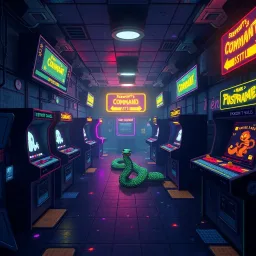 Serpent's Command - Text-based game