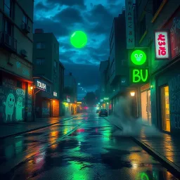 Green Sphere: Urban Haunt - Text-based game
