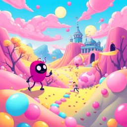 Bubblegum Chronicles: Pop or Perish - Text-based game