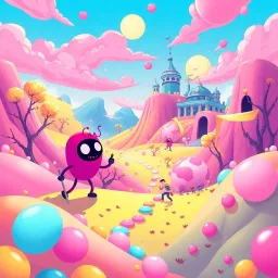 Bubblegum Chronicles: Pop or Perish - Text-based game