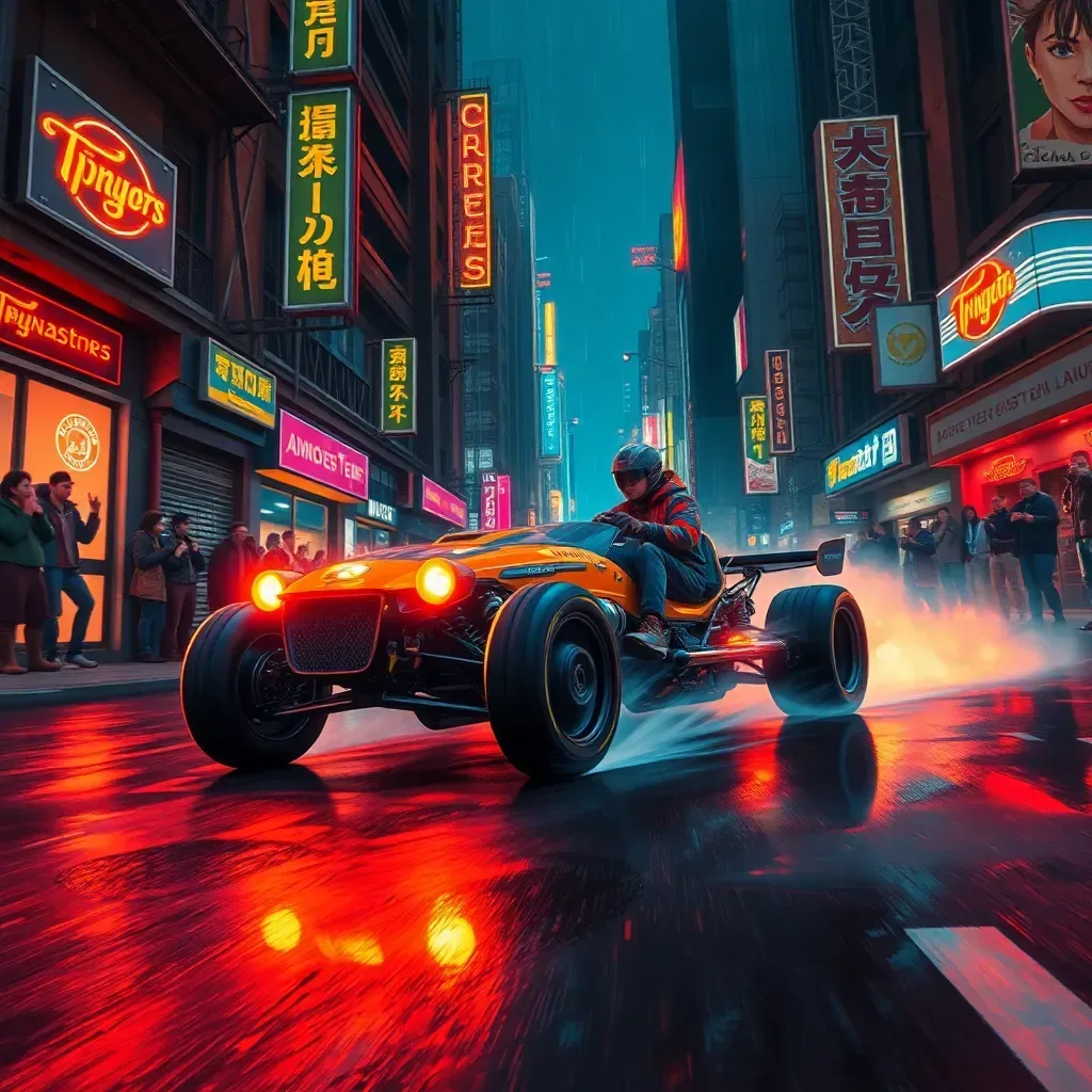 Rogue Rally: Neon Drift