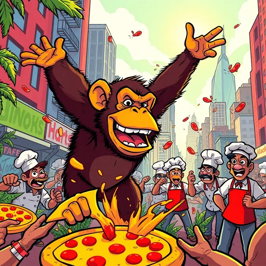 Pizza Brawl: Apeocalypse