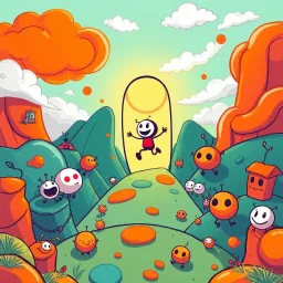 Doodle Dimension: The Gravity Shuffle - Text-based game