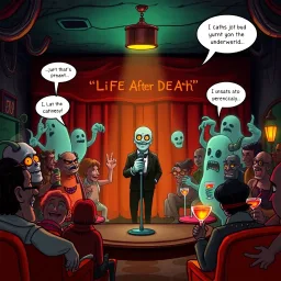 Life After Death: A Comedian's Guide to the Underworld - Text-based game