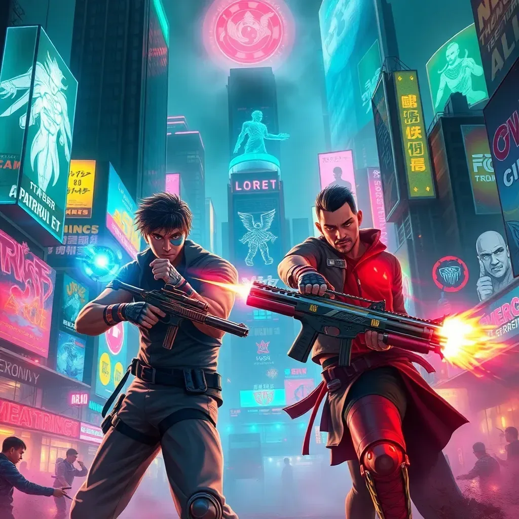 Neon Duelists