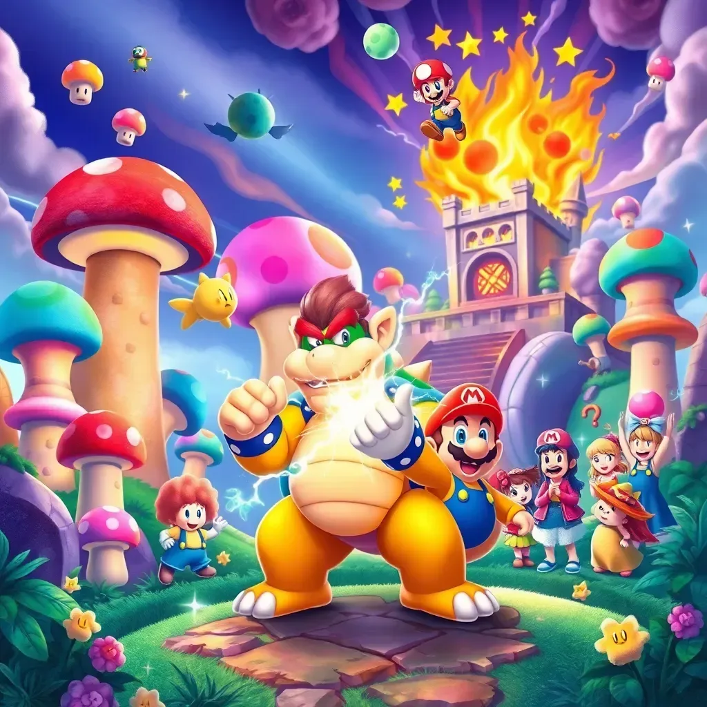 Mushroom Mayhem: The Final Boss Battle