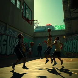 Streetball Shenanigans - Text-based game