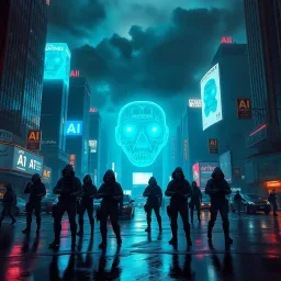 The AI Takeover - Text-based game