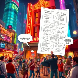 Heist & Hilarity - Text-based game