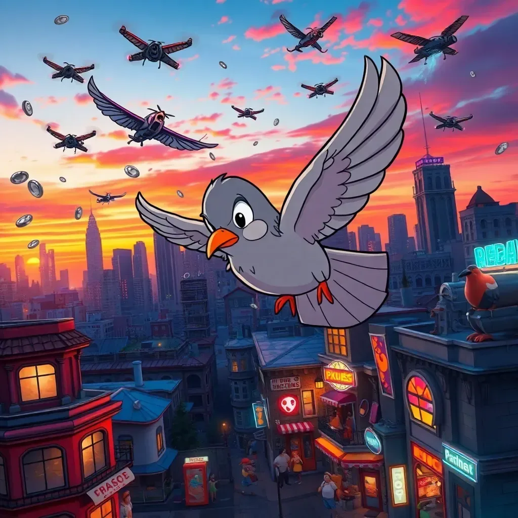 Flappy Heist: Wings of Fortune