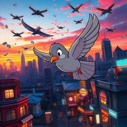 Flappy Heist: Wings of Fortune - Text-based game