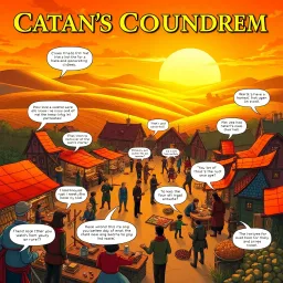 Catan's Conundrum - Text-based game