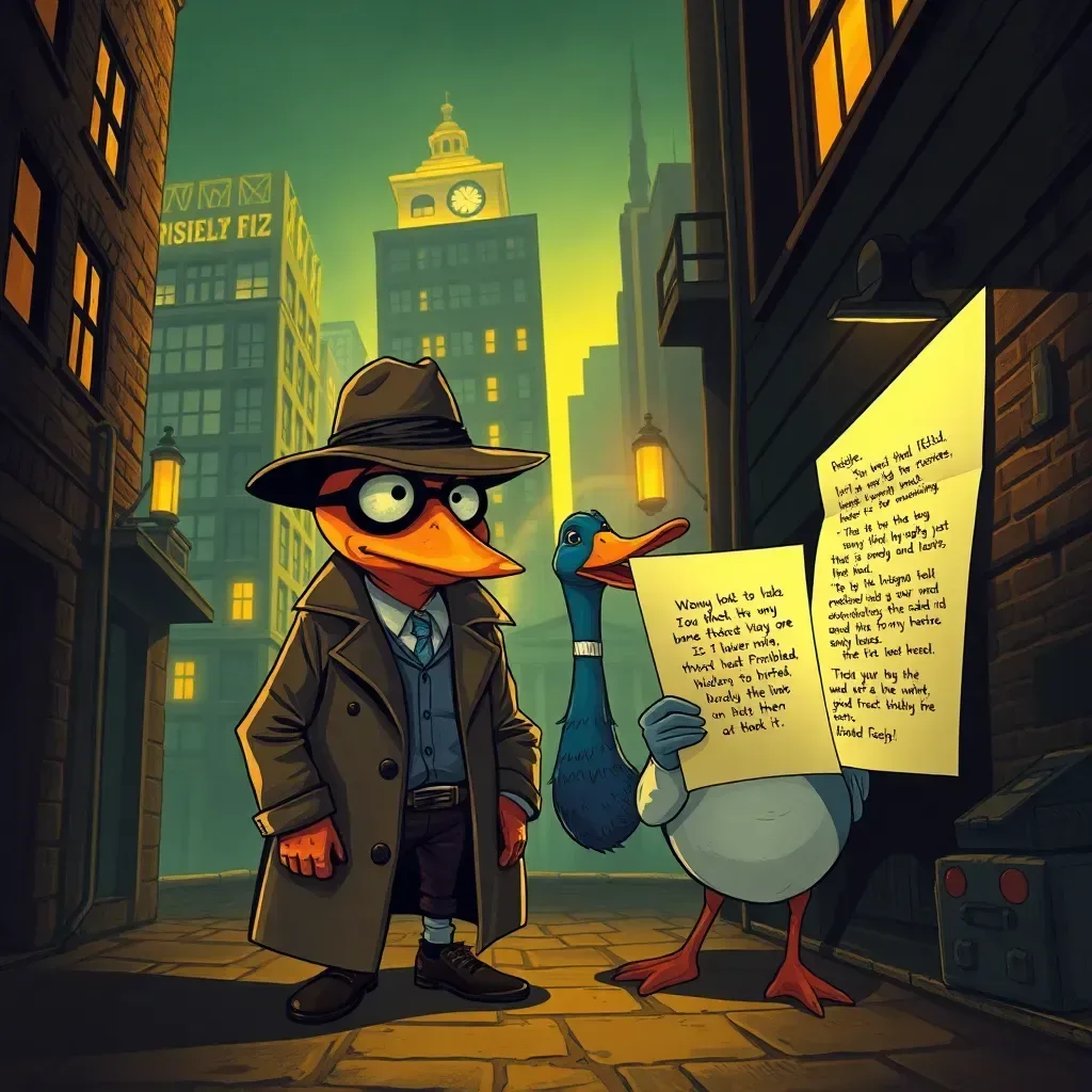 Fowl Play: A Quacking Conspiracy