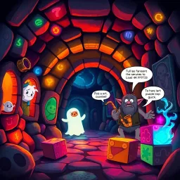 Dungeon Delve: The Curiously Cursed Catacombs - Text-based game