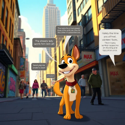 Canine Chronicles: The Daring Daily - Text-based game