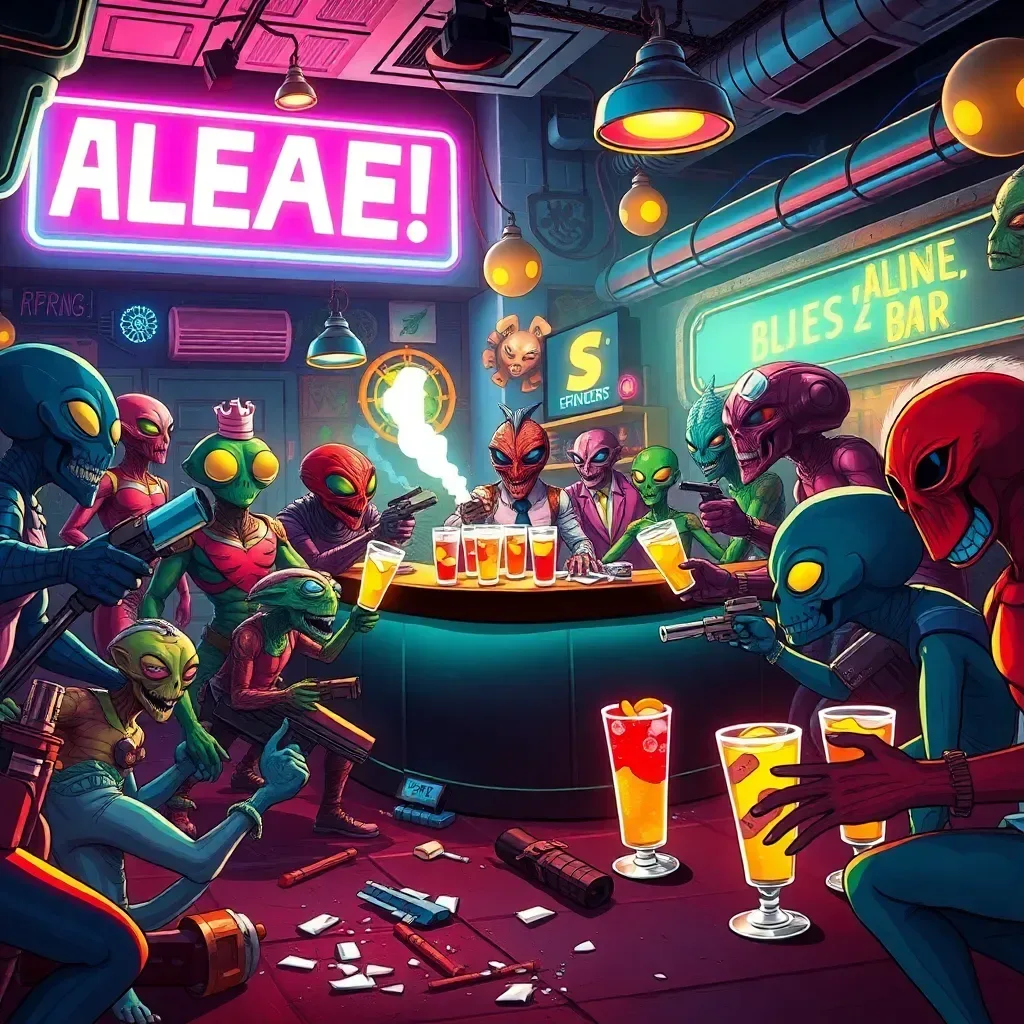 Intergalactic Pub Brawl