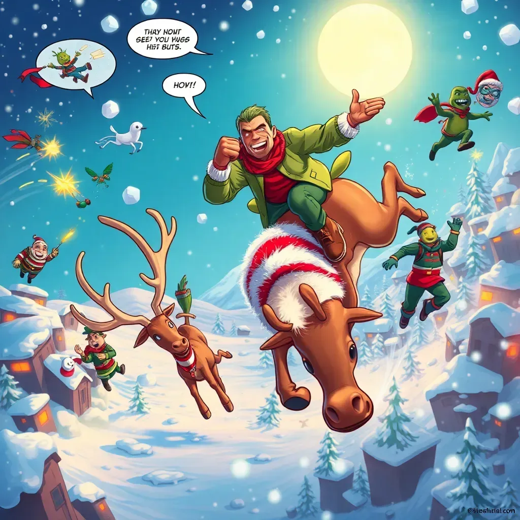 Tyson's Flying Reindeer Rumble