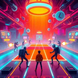 Pong Wars: The Pixel Offensive - Text-based game