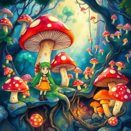 Mushroom Mayhem - Text-based game