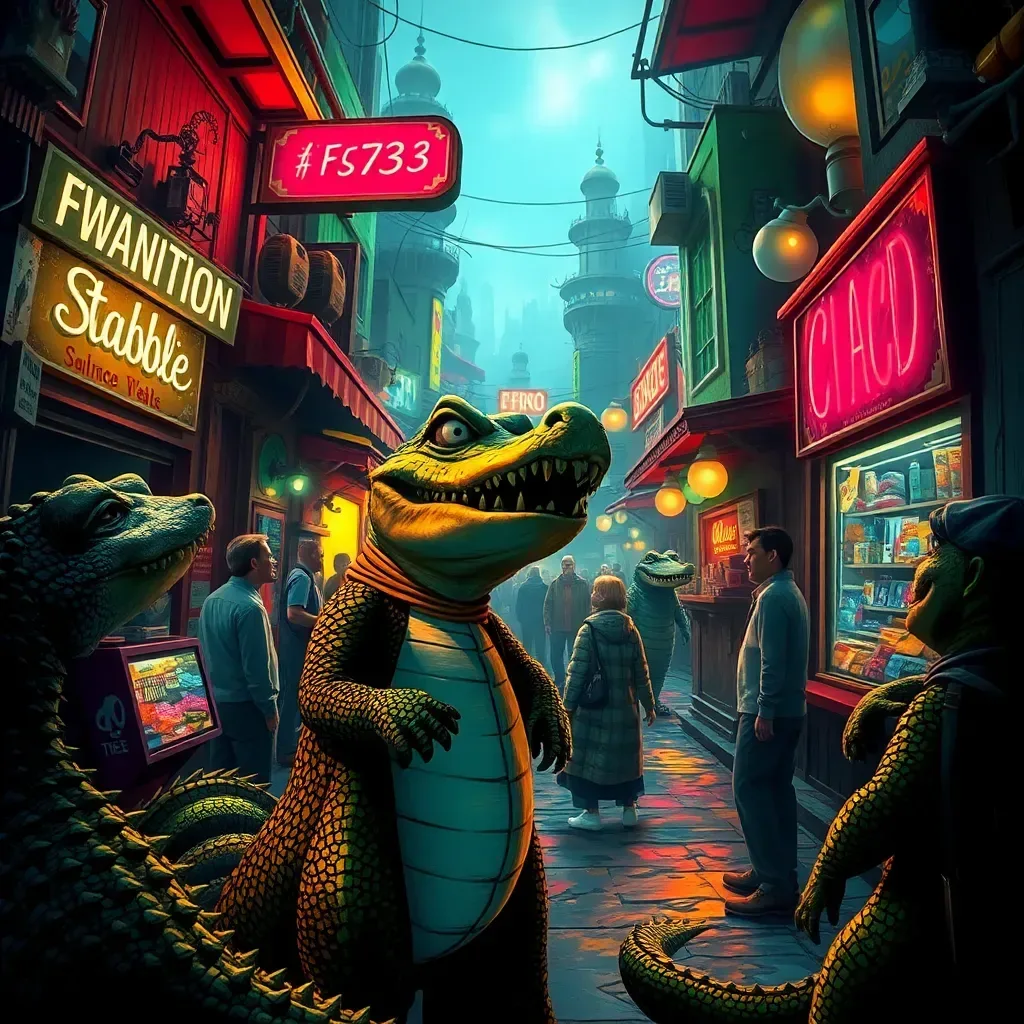 Croc Chronicles: The Bazaar of Babble