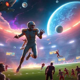 Galactic Gridiron Showdown - Text-based game