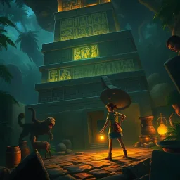 Adventure Ziggurat - Text-based game