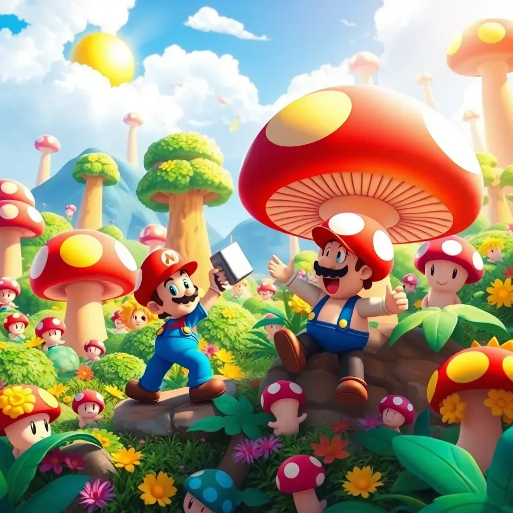 Mushroom Mayhem: The Quest for the Golden Shroom