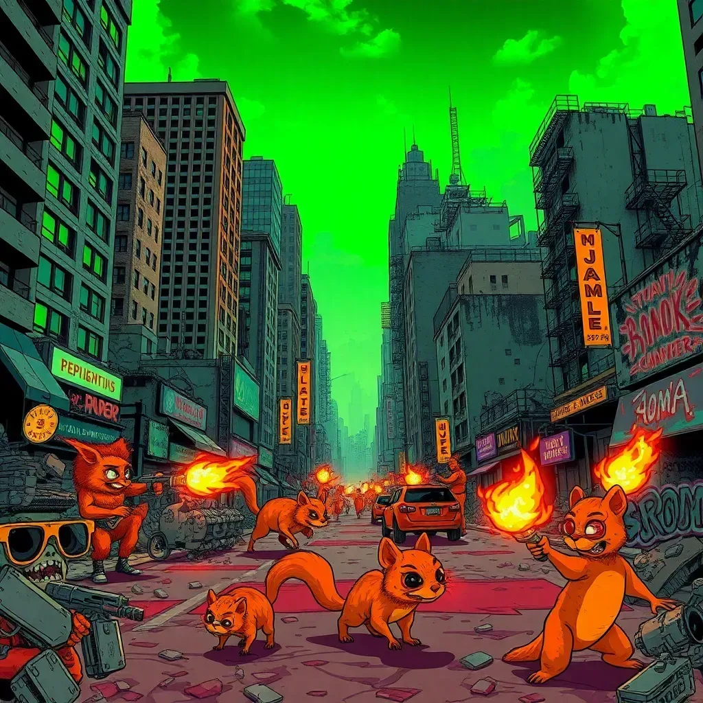 Nuke the Duke: An Absurd Battle Royale
