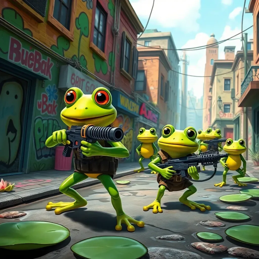 Frog Frenzy: Croak & Load
