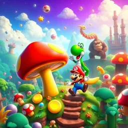 Mushroom Mayhem: Kongdom Chaos - Text-based game