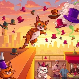 Feline Flyby: The Hat Chronicles - Text-based game