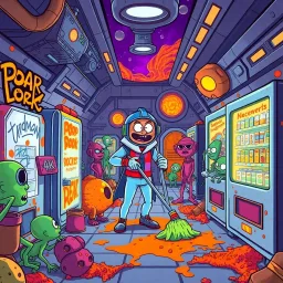 Galactic Excrement Expedition - Text-based game