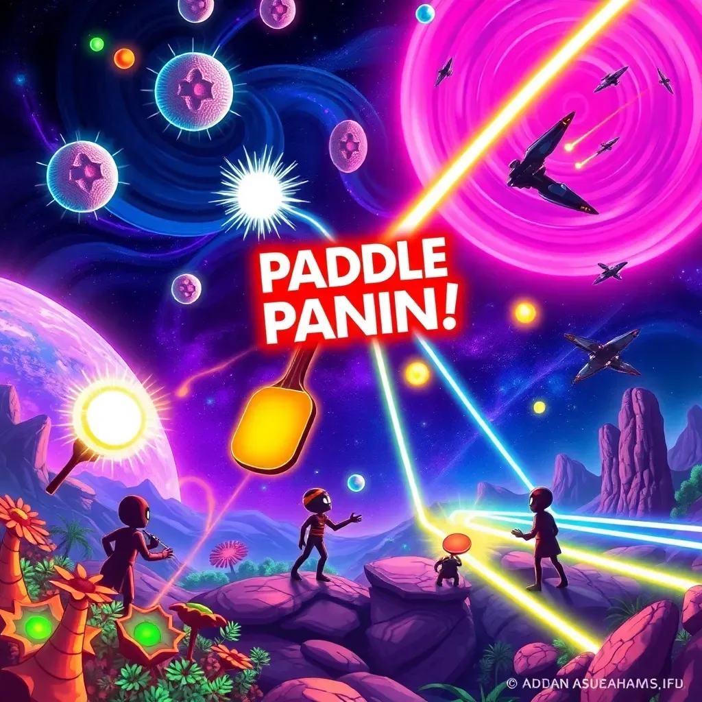 Paddle Panic: Galactic Showdown