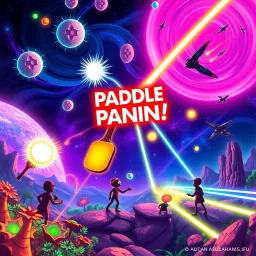 Paddle Panic: Galactic Showdown - Text-based game
