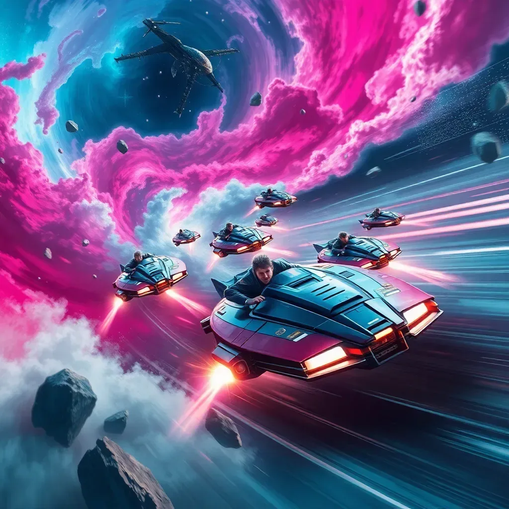 Cosmic Velocity: The Nebula Dash