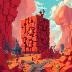 Block Breakers: Pixel Revolution - Text-based game