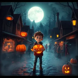 Pumpkinhead Reckoning - Text-based game