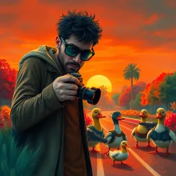 Quack Commando: Duck Hunt Reimagined - Text-based game