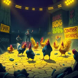 Cluck or Be Clucked - Text-based game