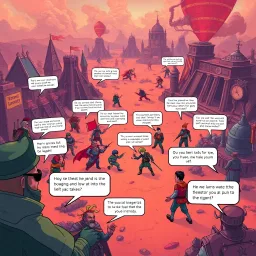 War of the Wits - Text-based game