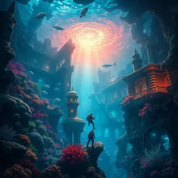 Marvels of the Abyss - Text-based game