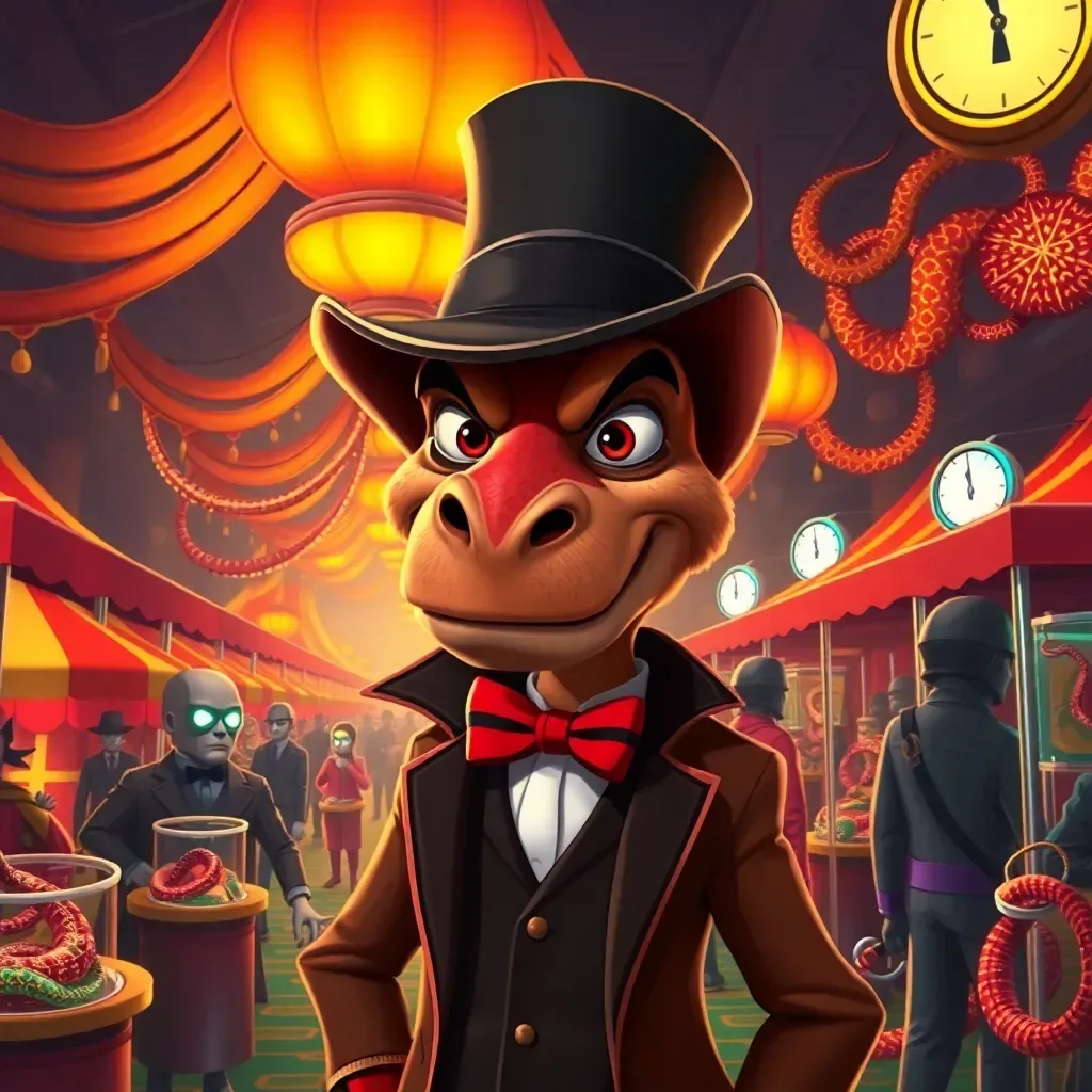 Snakwe: The Exquisite Pet Heist